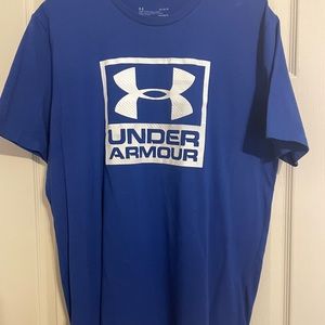 Blue Under Armour Graphic Tee